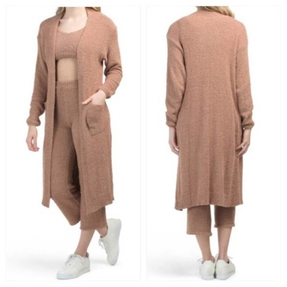 Morrisday The Label Brown Kimmy Robe Pants - Picture 1 of 6